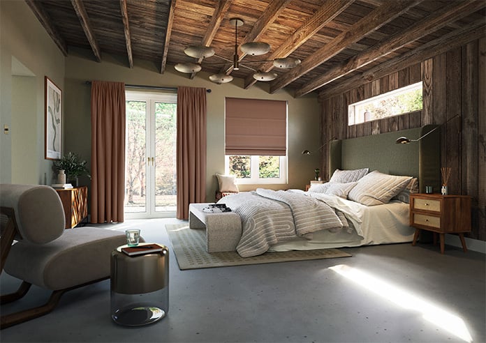 Stamford, Cinnamon - Twist&Fit Roman Blind - Image 7